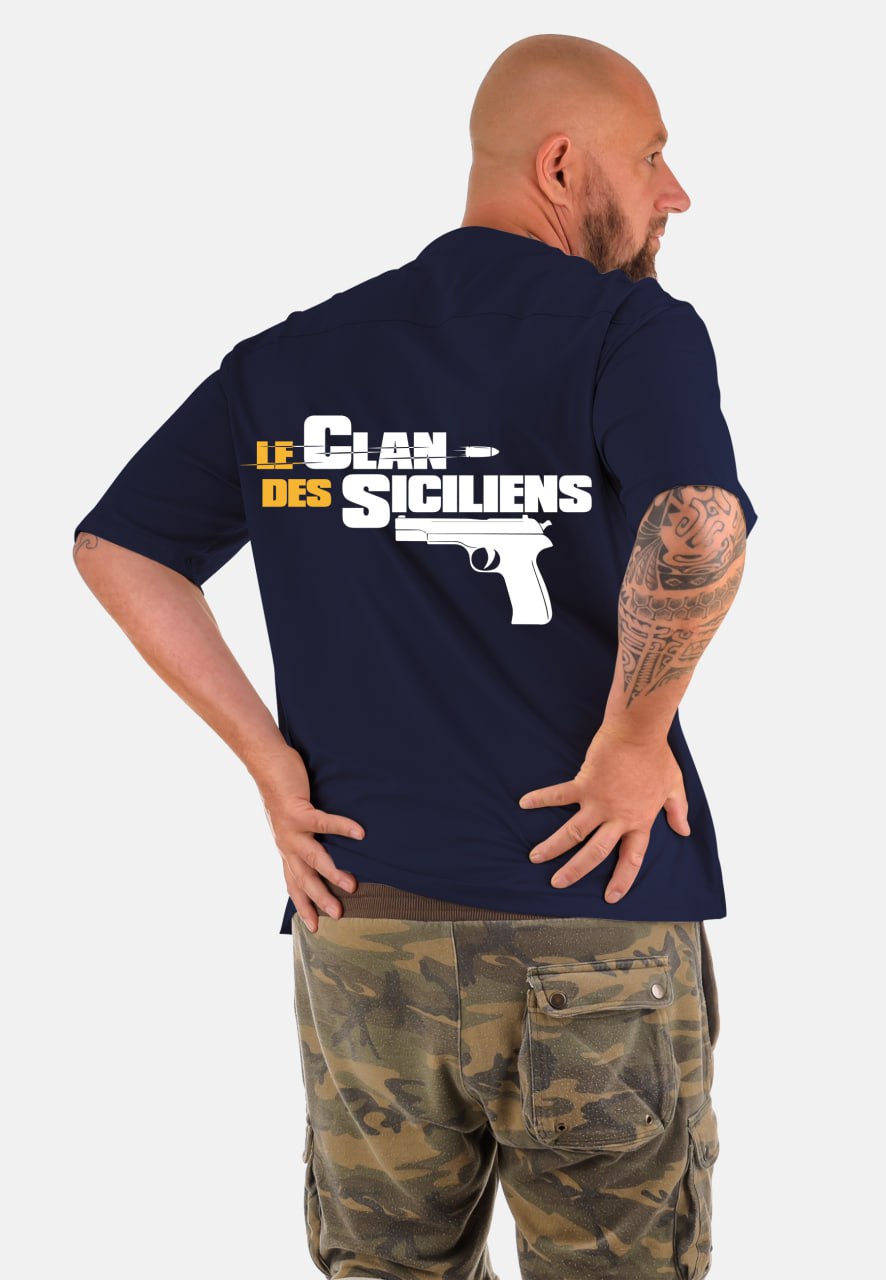 T-shirt oversize unisexe – Le Clan des Siciliens | Hommage au film
