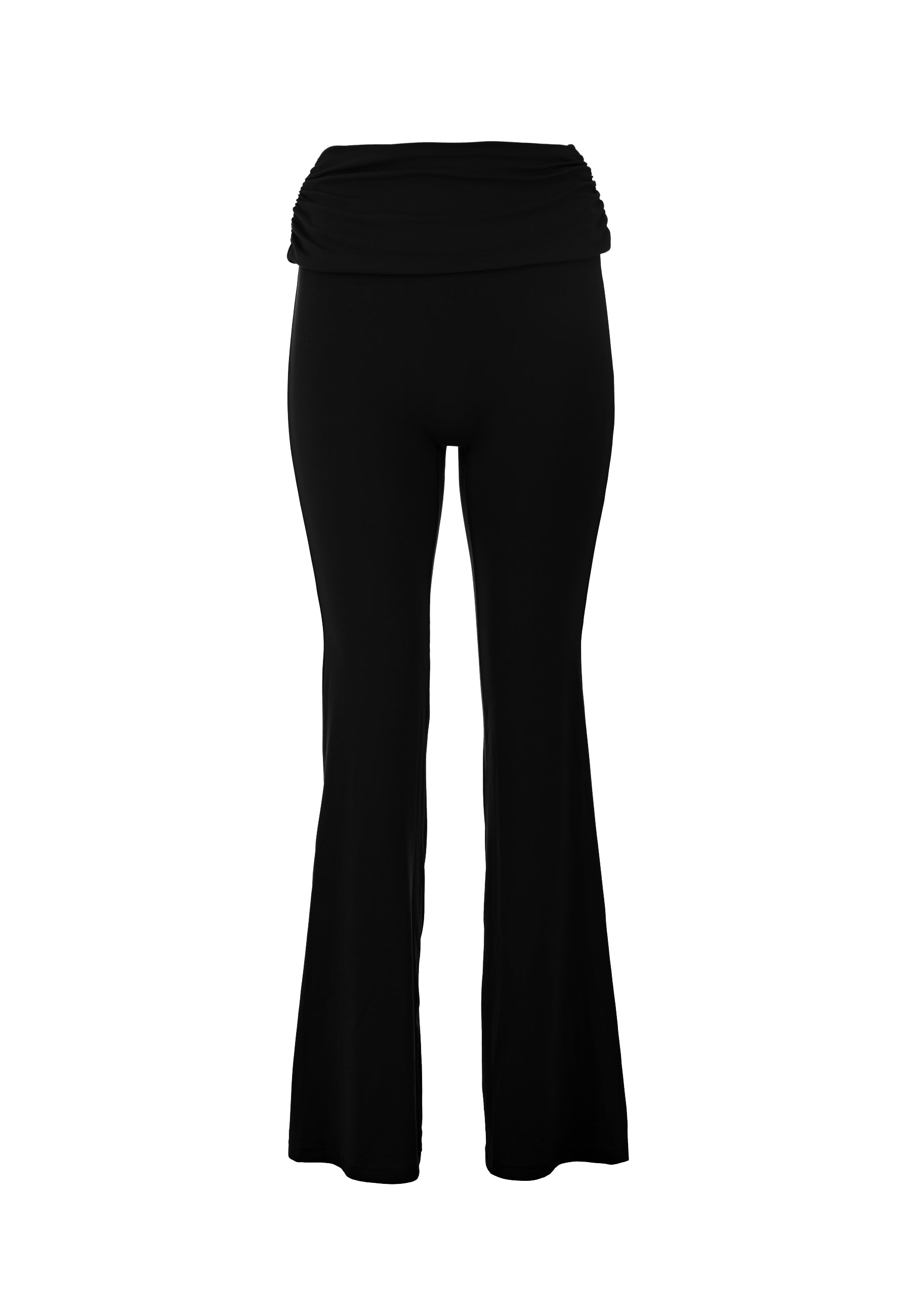 MEREBA Leggings évasé à taille rabattable