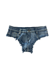 EGOISTA  Mini Jeans Denim Shorts