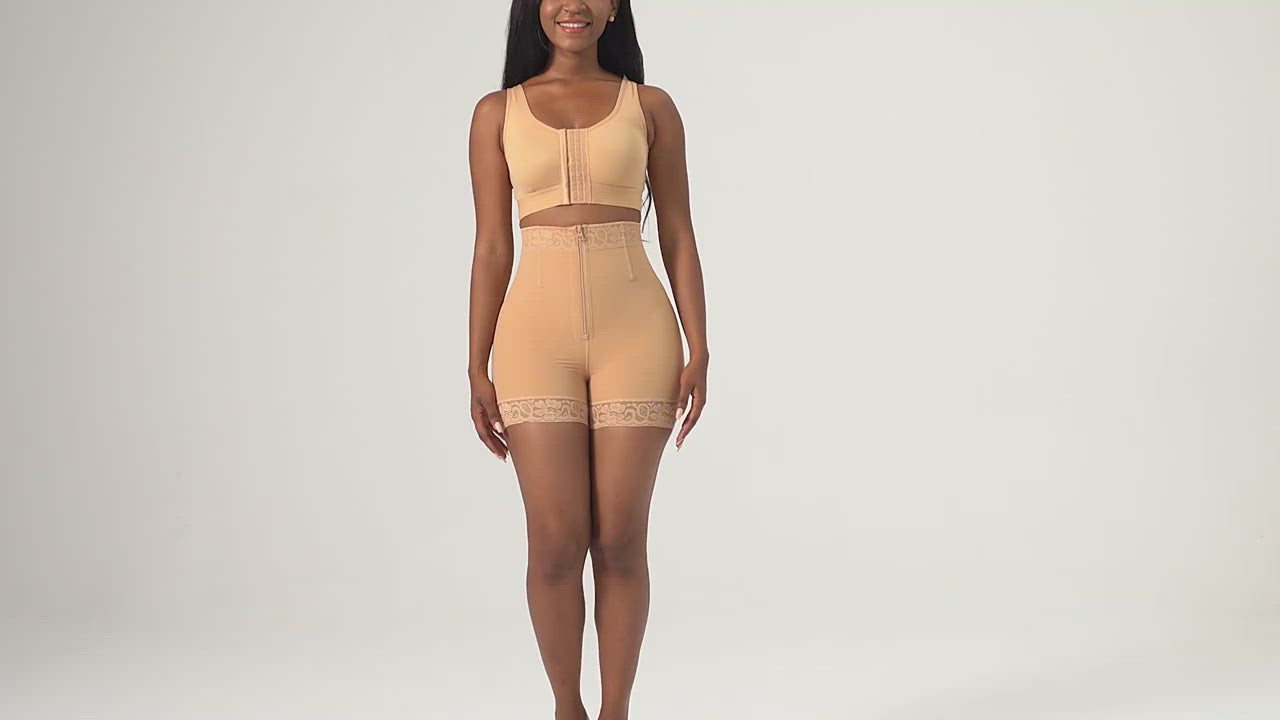 Charger la vidéo : Lifter Shorts High Waist
