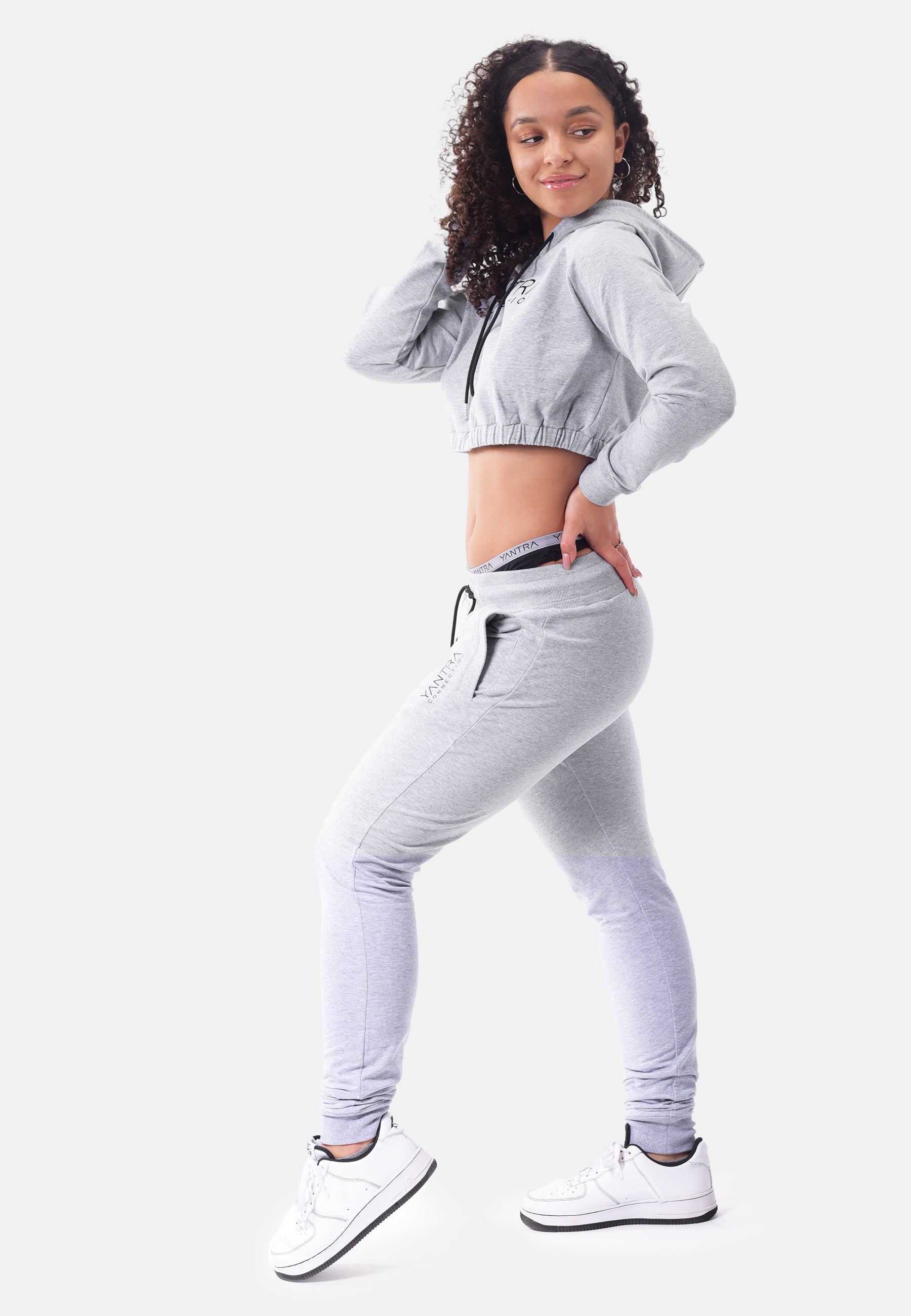 CHICAGO Hoodie Crop Top - YantraConnection