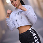 CHICAGO Hoodie Crop Top - YantraConnection