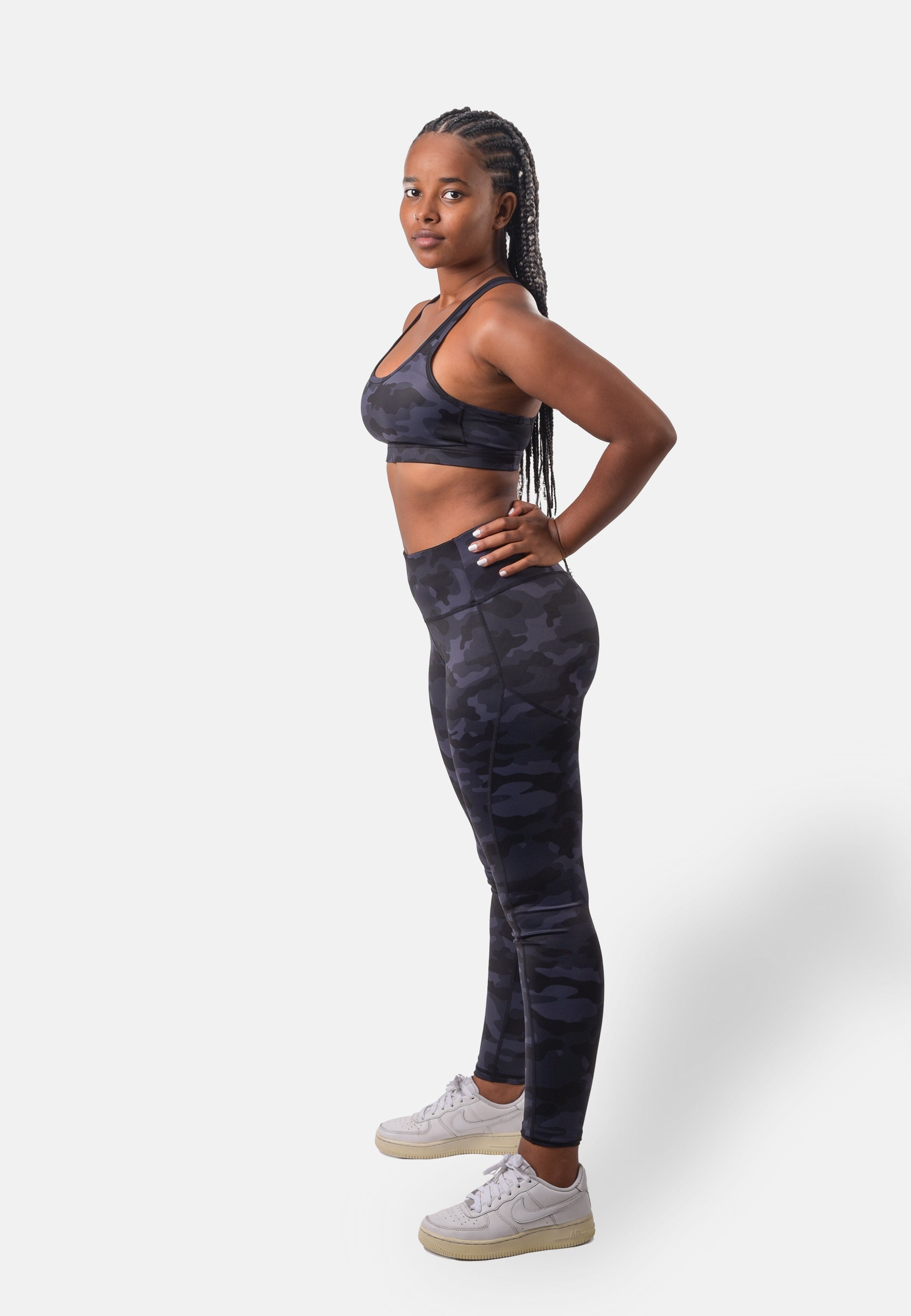 CAMO HighWaisted Leggings - YantraConnection