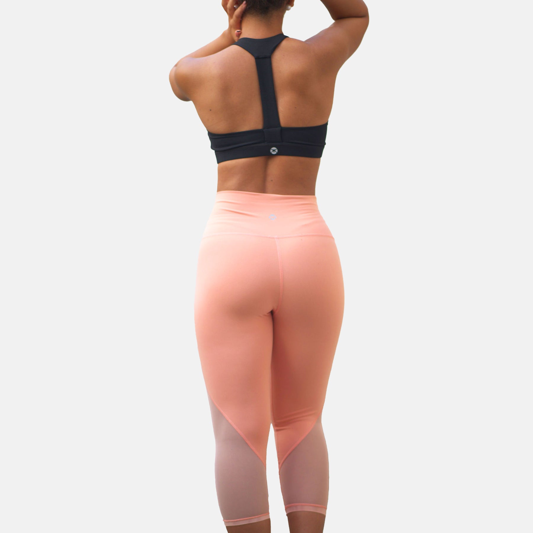 MESH CAPRI Leggings - YantraConnection